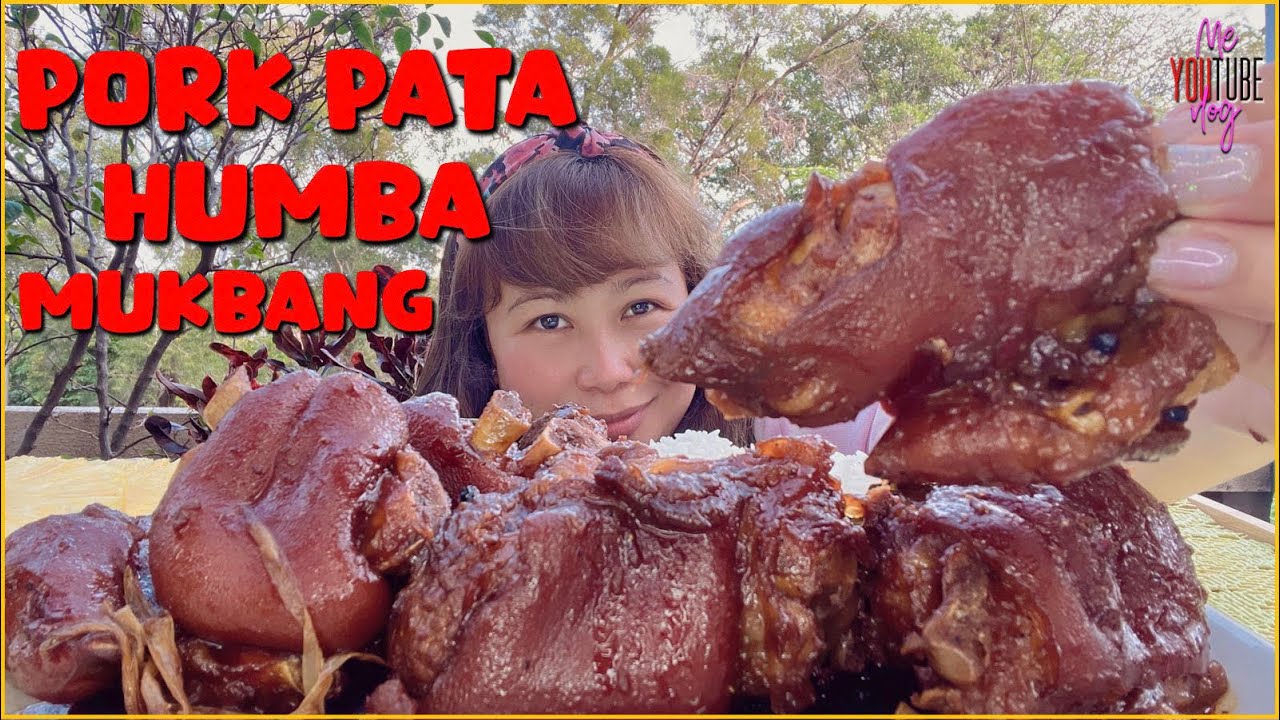 PORK PATA HUMBA ILONGGO STYLE pinoymukbanger filipinofood asmrsounds