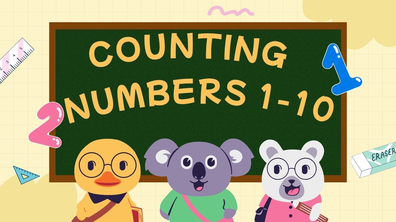 Learn Number Names | 1–10 Counting