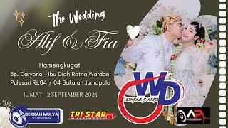🔴LIVE WD MUSIC // PERNIKAHAN ALIF & FIA // BERKAH MULYA x ALFI PUTRO AUDIO // 12 SEPTEMBER 2025