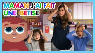 😍👼Maman j'ai fait une bêtise  - Les Amis de Boubi (Comptines pour enfants) - comptine avec paroles