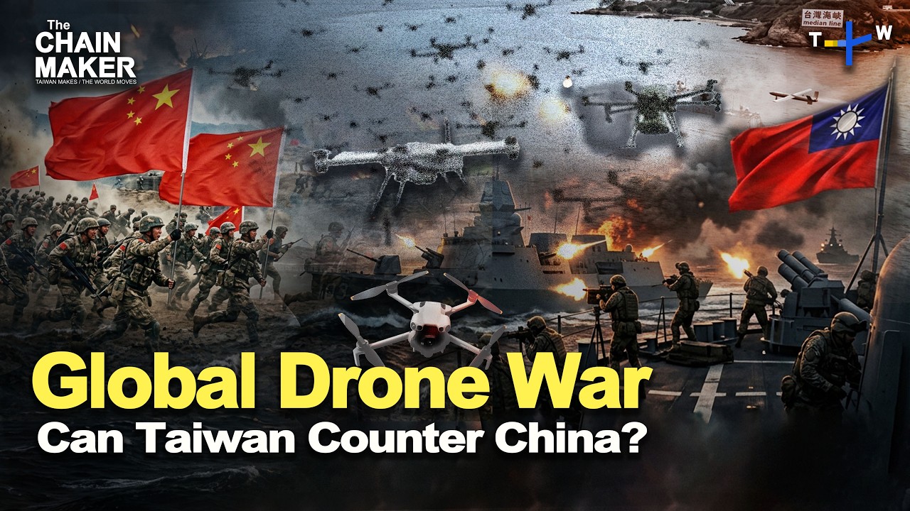 The Global Drone Race: Taiwan’s Strategic Opportunity | Ukraine's War Is Rewriting Defense Playbook 縮圖