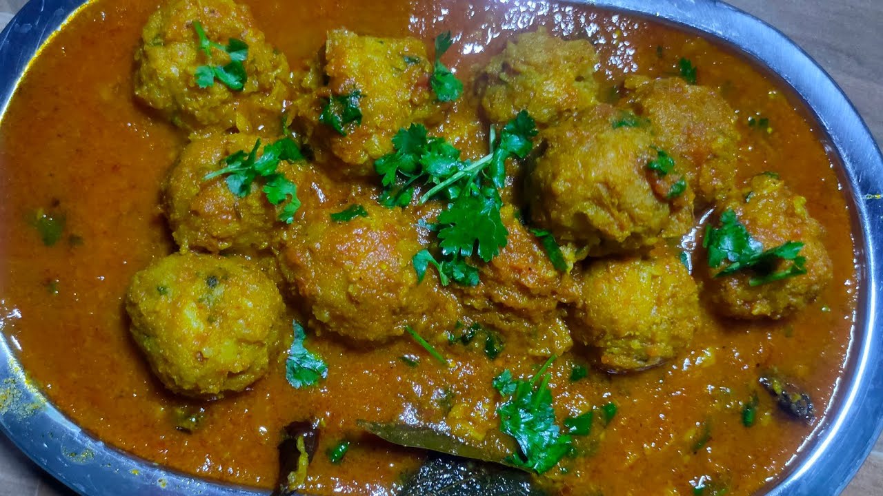 Soya kofta curry/Soya bean kofta curry recipe without onion ginger YouTube