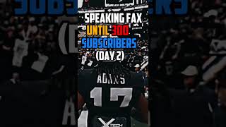 Speaking Fax Till 300 Subs #nfl #funny #trending #shorts