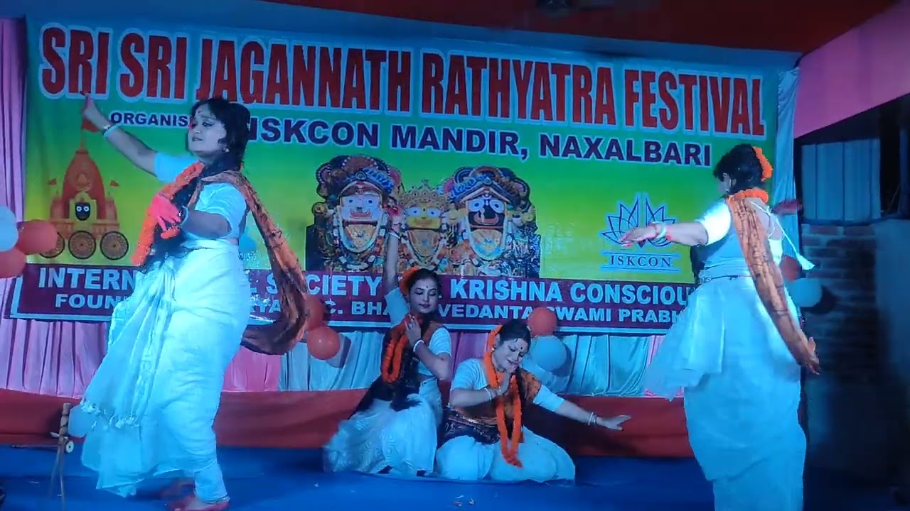 রাই জাগো গো...... #RathYatra2025#ISKON Temple