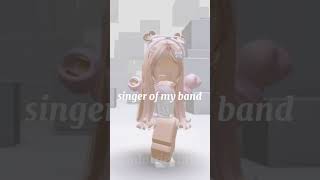 chicks don’t know the name of my band🎀🪈||#viral#shorts#capcut#robloxedit creds: @jordanXdanny