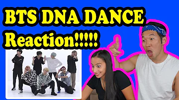 BTS DNA DANCE PRACTICE REACTION!!!