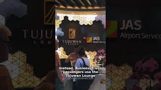 Tujuwan Lounge, Ngurah Rai International Airport, Bali Indonesia.