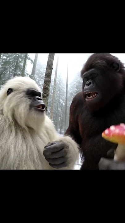 Bigfoot and Yeti Fin Mushrooms #shorts