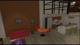 Loft Studio Apartment in VR  - Unity 5 and HTC Vive