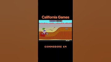 #retrogaming #games #retro #californiagames #c64 #gaming #commodore64