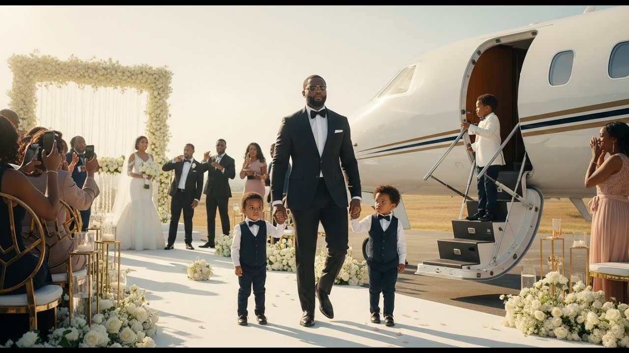 Жена публично ударила мужа по лицу, а три года спустя он вышел из частного самолета с близнецами ...