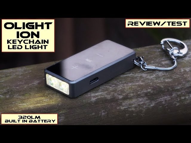 Olight ION 10th Anniversary Keychain Light: Review/Test - YouTube