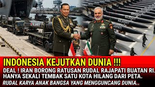 Mengejutkan iran Borong Rudal Rajapati Buatan Indonesia