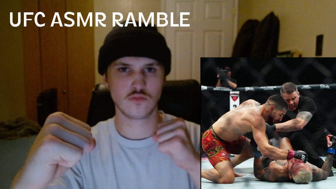 ASMR UFC 317 Breakdown & Reaction (whisper)