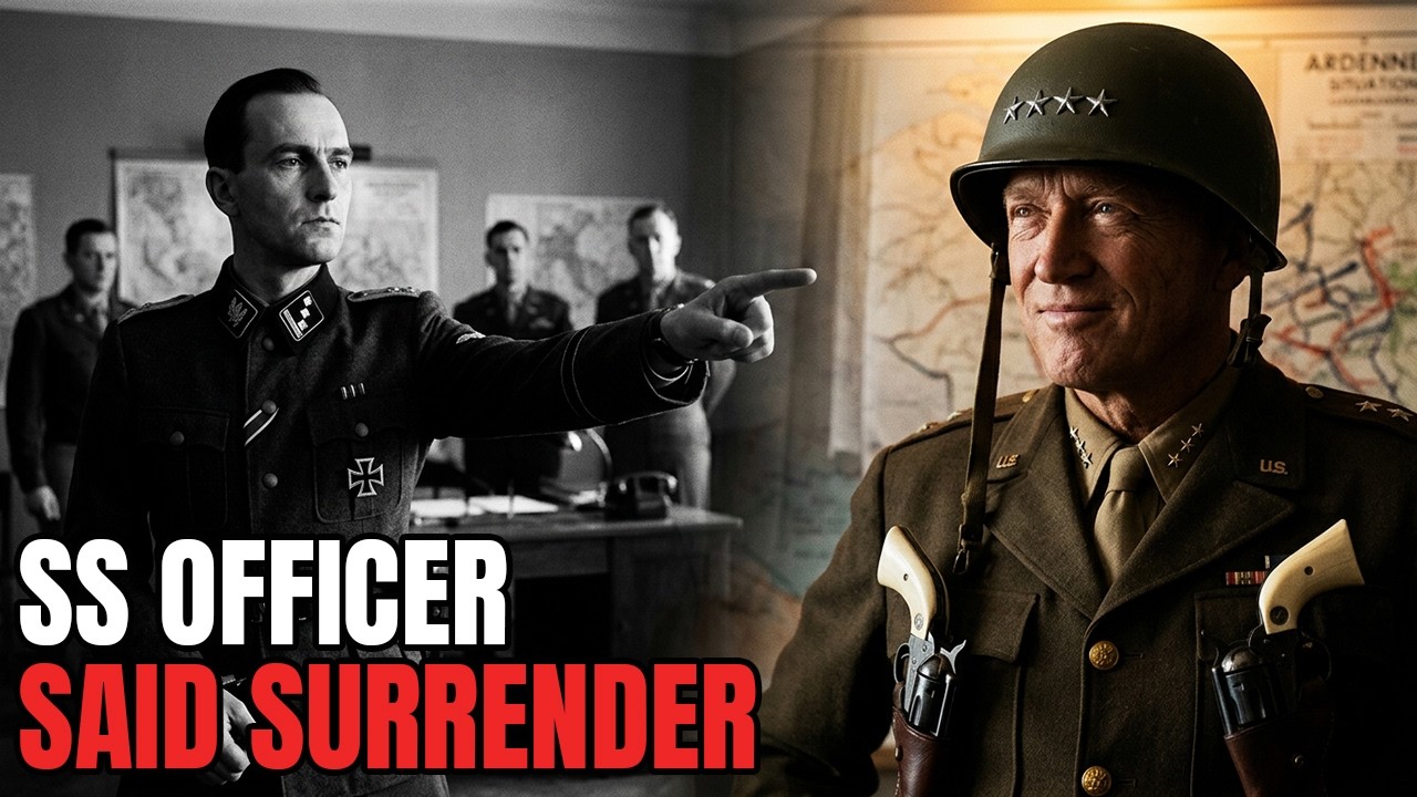 What Patton Said When an SS Officer Told Him to Surrender in His Own HQ