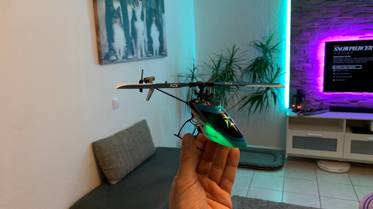 BLADE Nano S3 1S RTF Micro CP Heli Zweiter Flug im Wohnzimmer