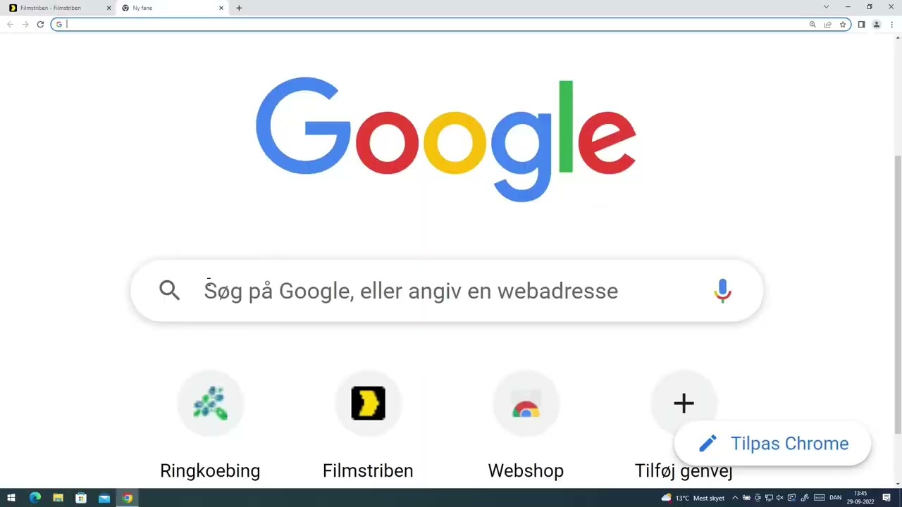 Se film på nettet med bibliotekets filmsite.