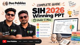 SIH Winning PPT Under 5 Minutes 🏆 | SIH 2026 PPT Guide | Smart India Hackathon 2026