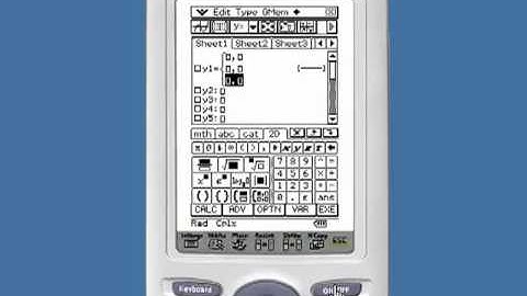 Graph a Piecewise Defined Function on the ClassPad