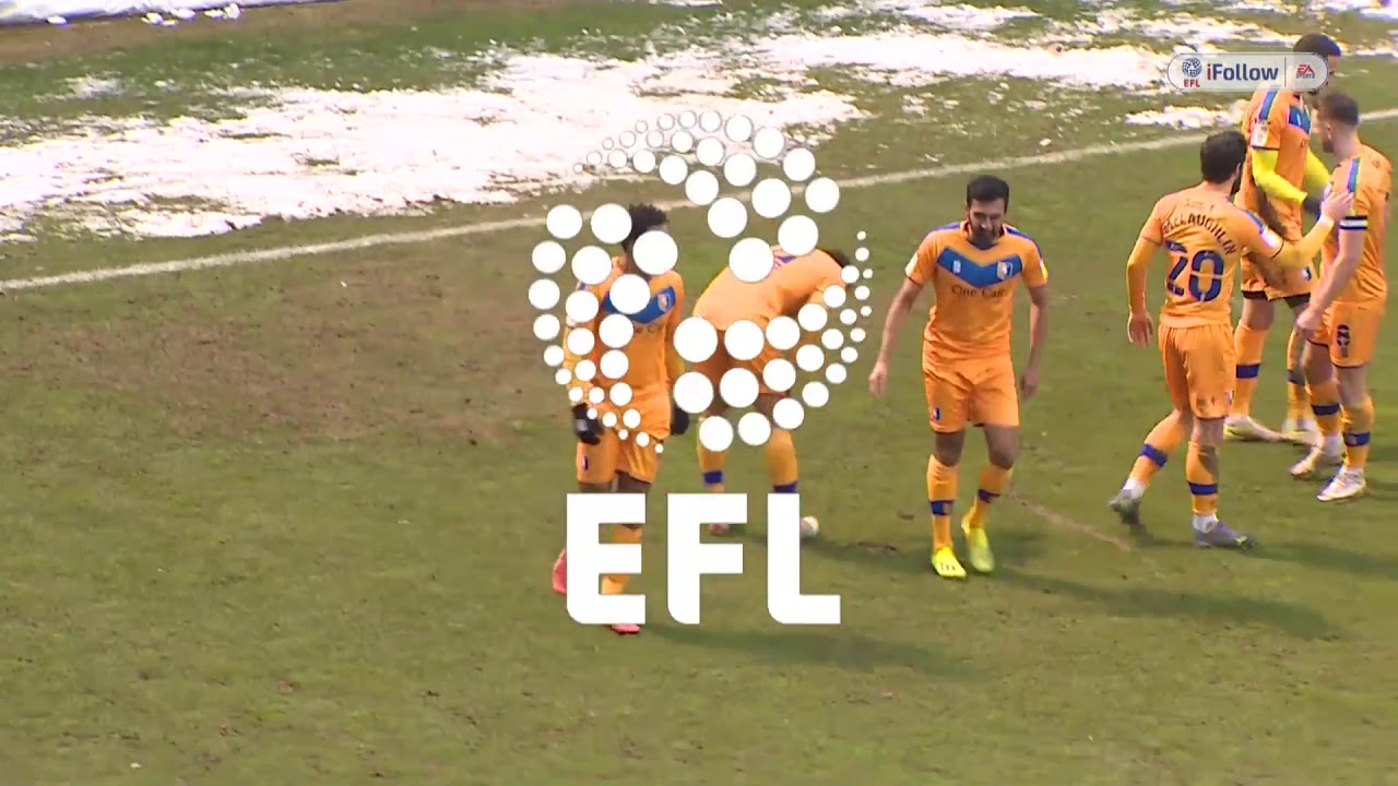 James Perch scores the second goal at Colchester