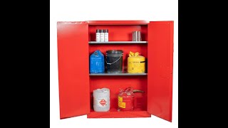 FireKing Flammable Safety Cabinet - 45 60 Gallon Models Yellow or Red