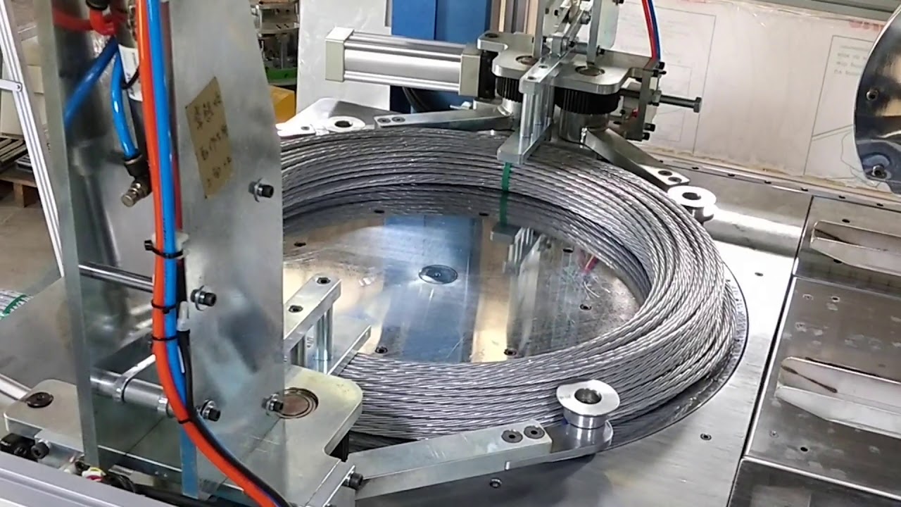SUPERMAC SIMPACKS High Speed Coiling Machines - YouTube