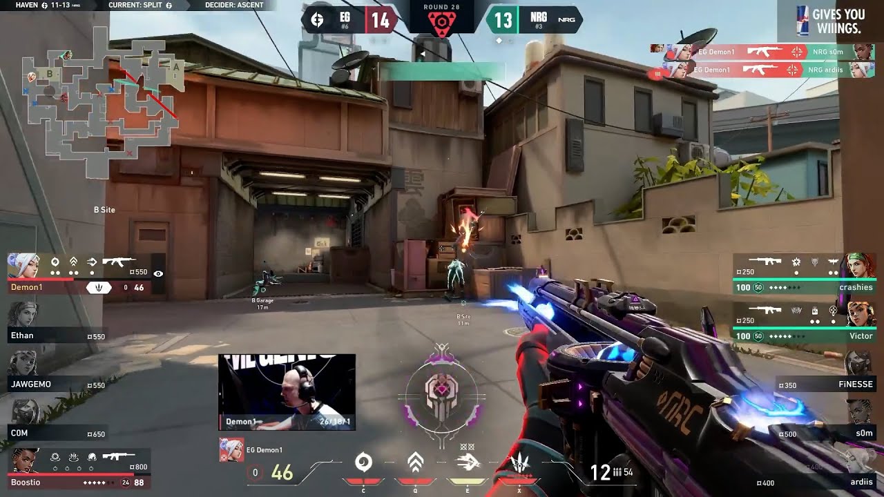 WHAT A FLICK FROM EG Demon1 | EG vs NRG