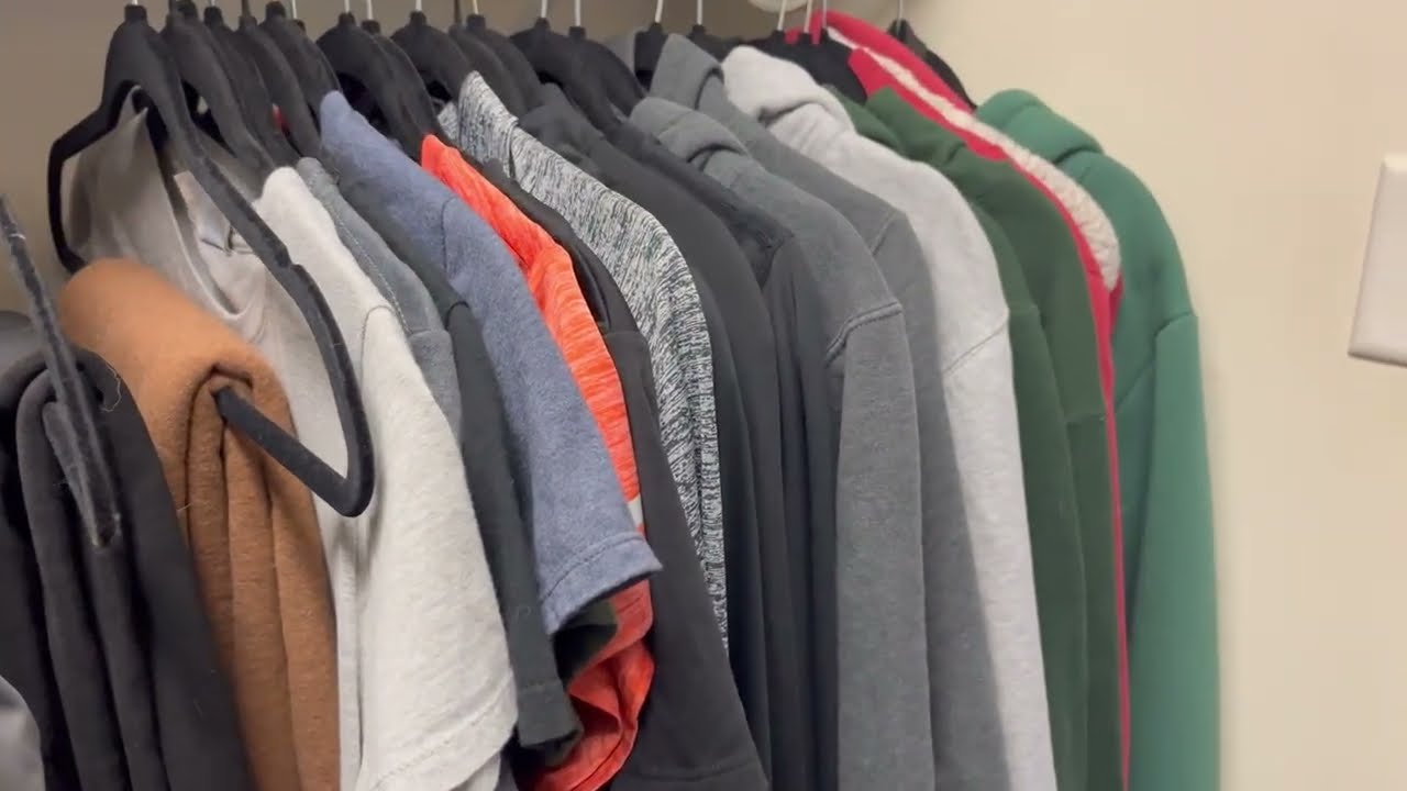 Organized ALL my Hiking / Camping clothes! 