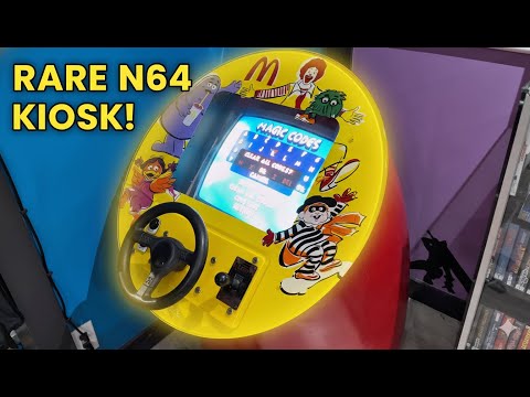 Showing Off Our McDonald’s N64 Kiosk – INSANELY Rare Piece of Gaming History