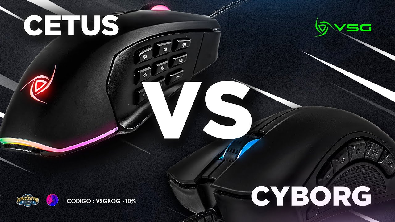 VSG Cyborg vs VSG Cetus | ¿Cuál comprar? | Comparativa
