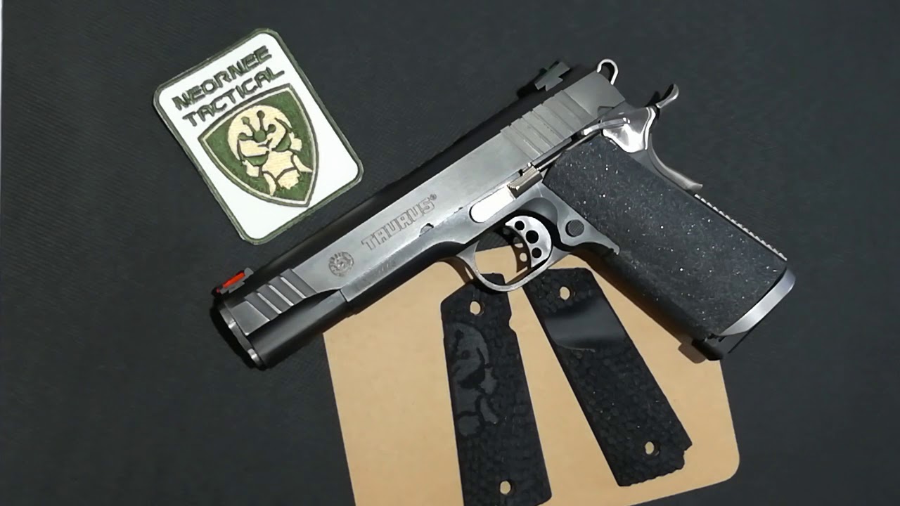 1911 Sand Grip by Neornee Tactical Easy installation Edition 1 YouTube
