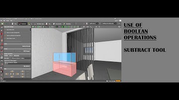 HOW TO SUBTRACT 2 OBJECTS IN DIALUX EVO