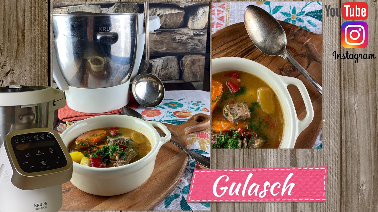 нежный гуляш с KRUPS Prep & Cook