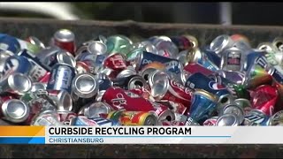 Curbside recycling program considered in Christiansburg