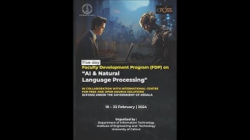 FDP | DAY-4 | Session-2 | Artificial Intelligence and Natural Language Proccessing