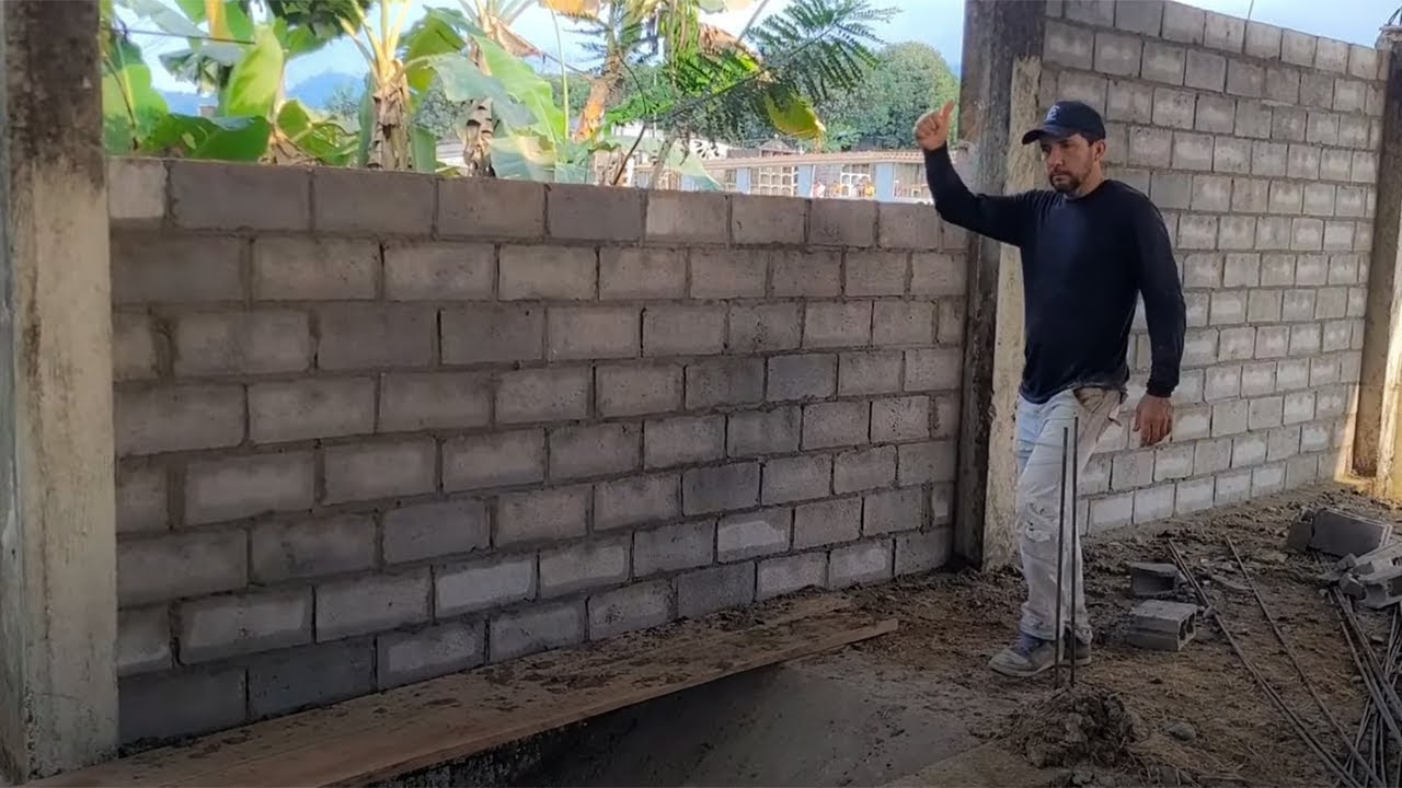 COLOCACION DE BLOQUE, TECNICA DIFERENTE. 🧱