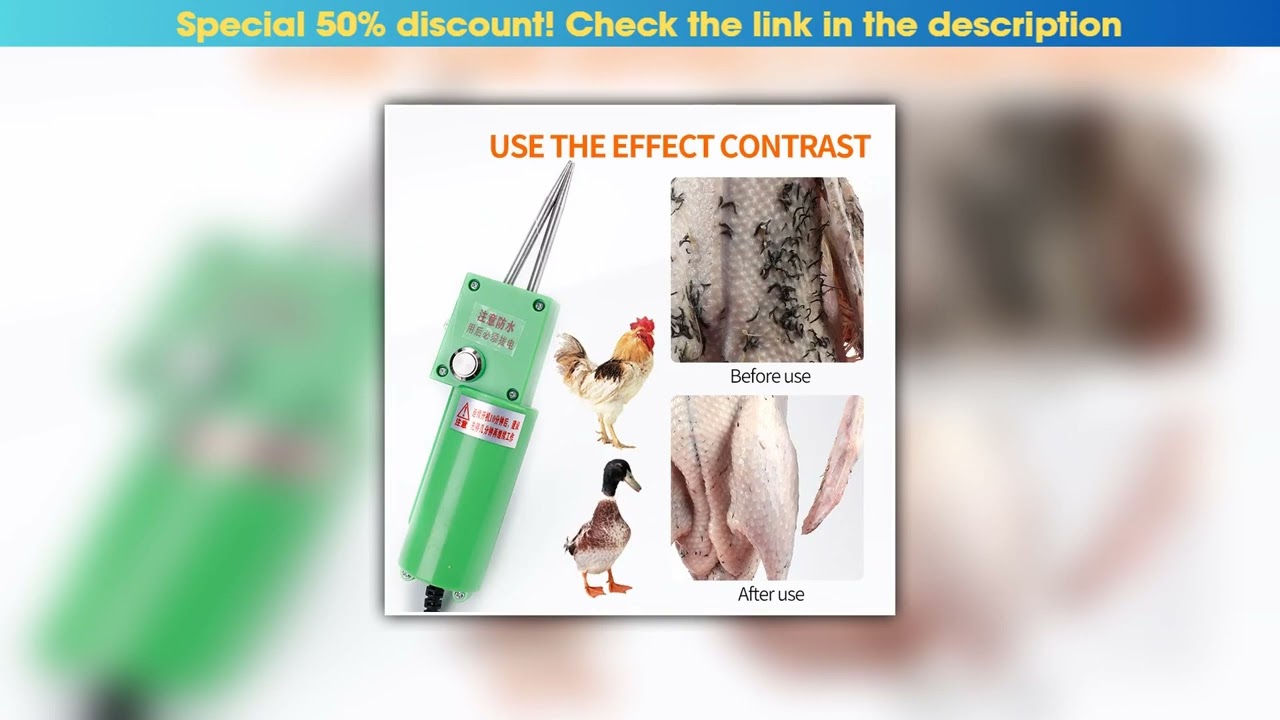 Hot Picks Poultry Chicken Electric Plucker Handheld Duck Feather Plucking Machine Poultry Short Hai
