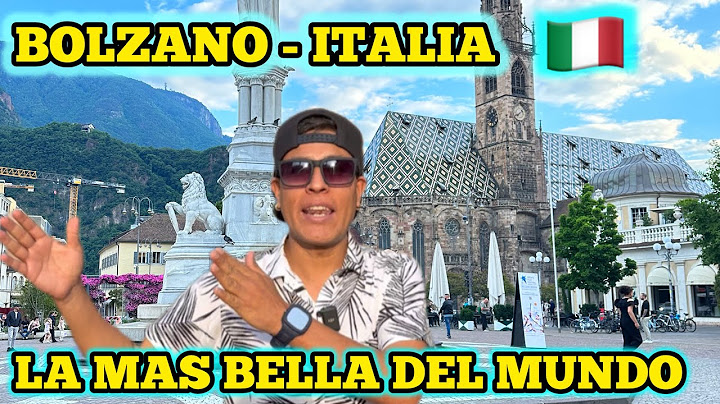 VISITANDO el PAIS mas BELLO del MUNDO Bolzano Italia 🇮🇹💰