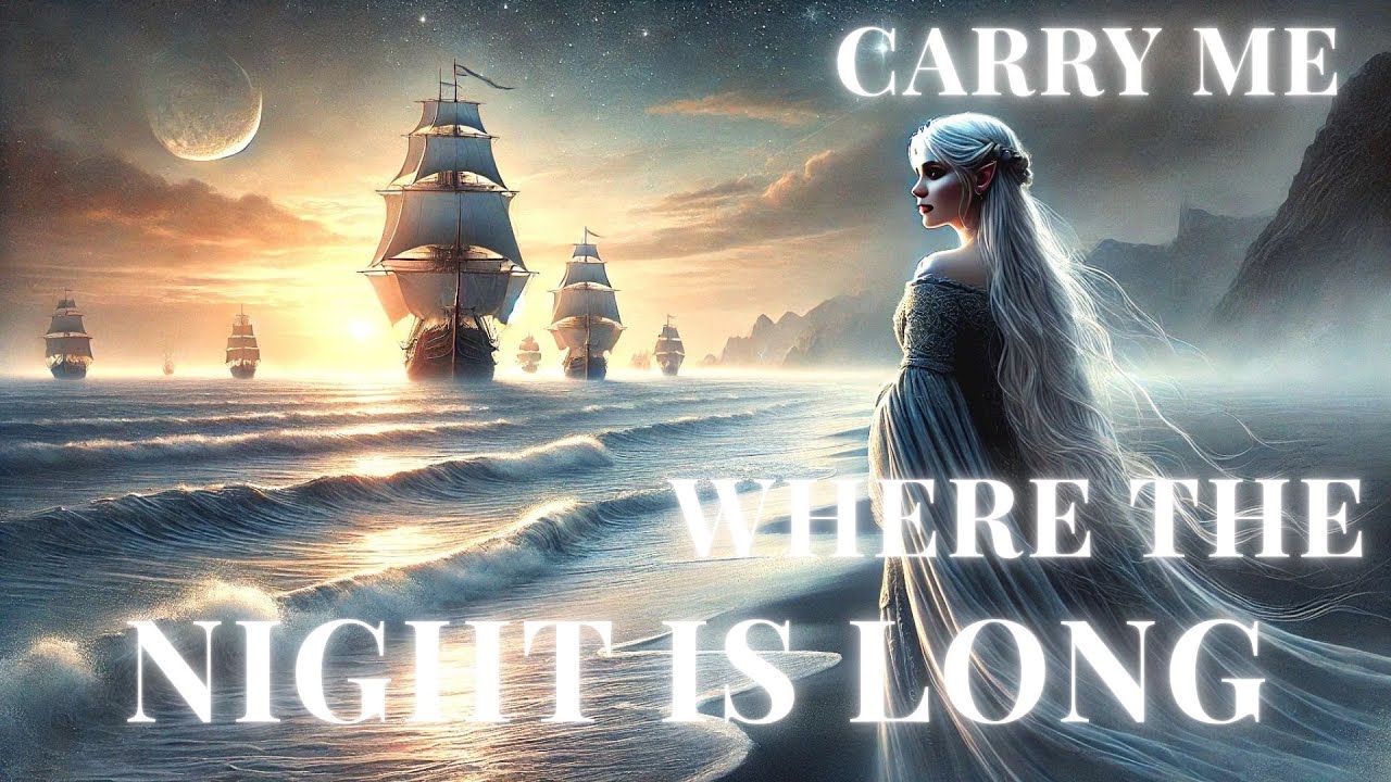 Carry me Where the Night is Long by Elowen Laurelin | Official Music Video ✨🌊