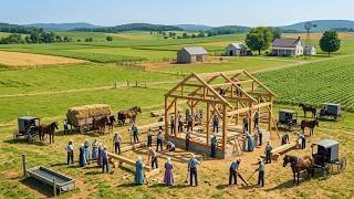 How Amish Communities EAT, SLEEP & FARM on MASSIVE Lands With No Machines or Electricity