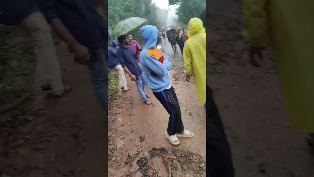 😱paderu Ghat road situation 