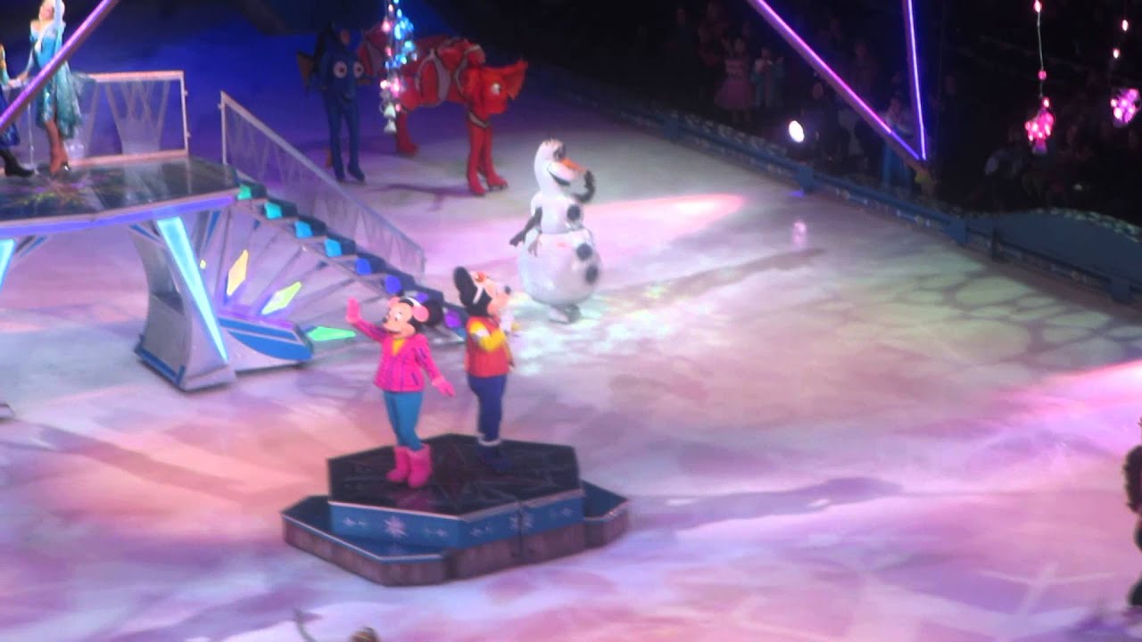 MVI 6886 frozen disney on ice let it go finale 2015 YouTube