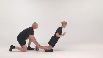 Running Drill 4 Fall Exercise  7 - Kneeling Timber Fall