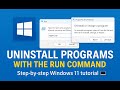 How to Uninstall Programs in Windows 11
