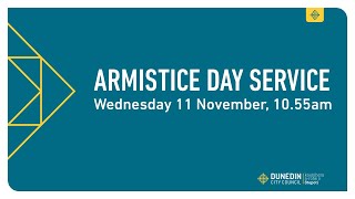 Armistice Day 2020 (Dunedin Cenotaph Service)