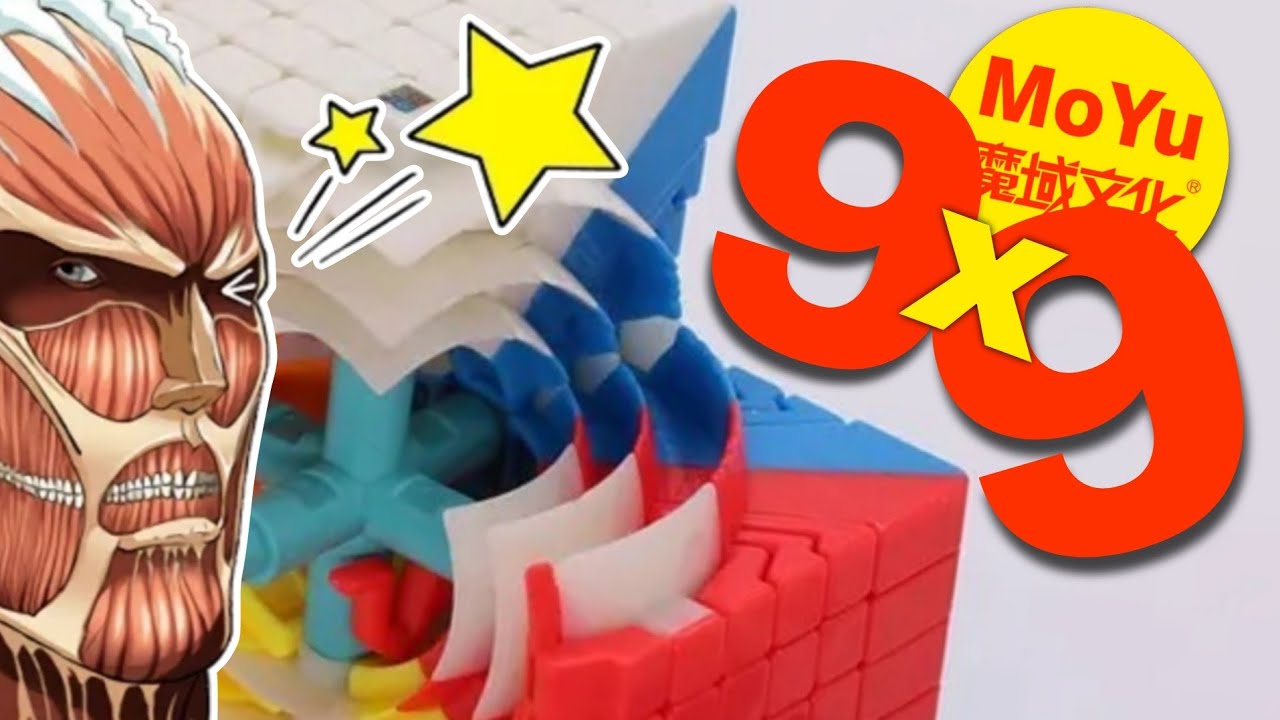 UNBOXING de un TITÁN MoYu Meilong 9x9: ¿Mejor que el Yuxin Little Magic 9x9? 🥸 