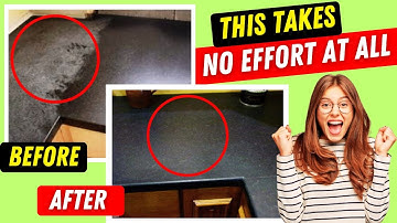 How to Remove Stubborn Stains From Kitchen Countertops Fast