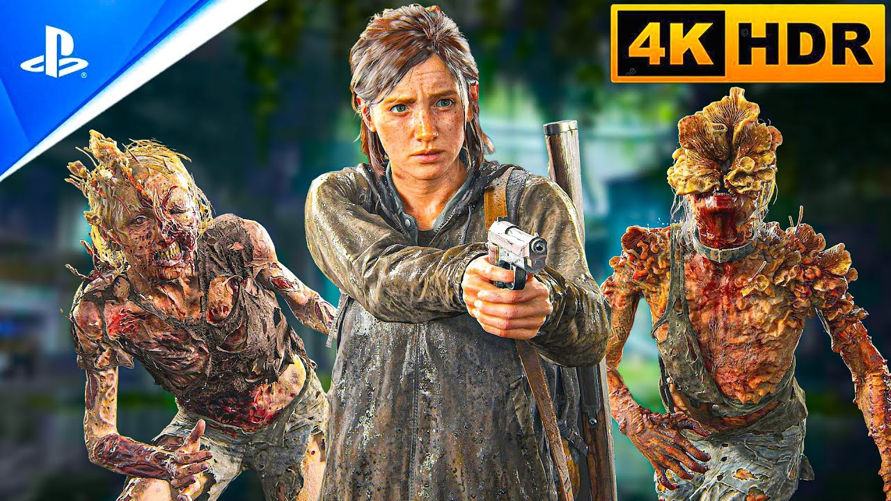 The Last of Us Part II Ellie vs Scars Brutal & Intense Combat Gameplay |  PS5 4K 60FPS HDR