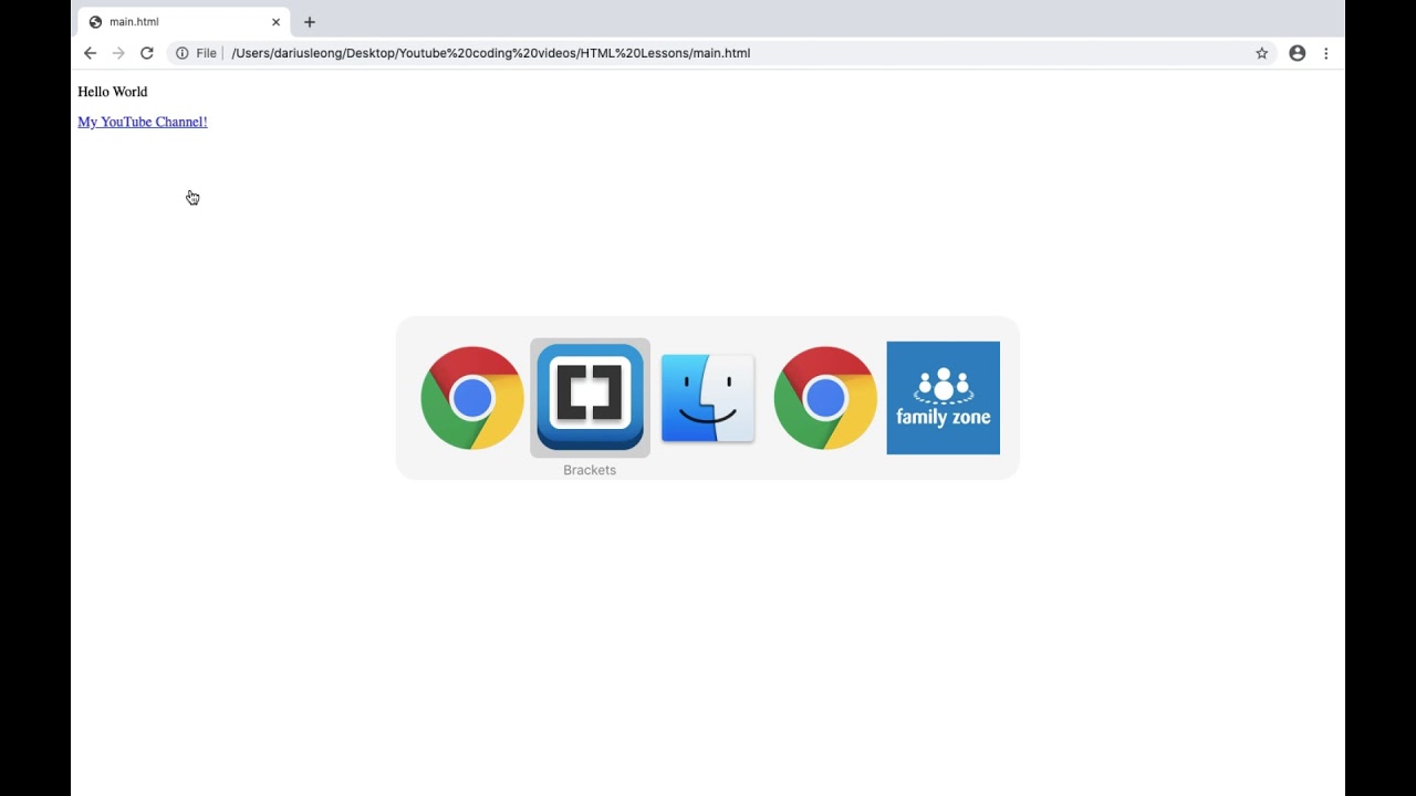 Learn HTML Lesson Two Line breaks & Links YouTube