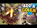 ADD A GOLEM TO YOUR ZAP DRAGON ATTACK! Best TH10 Attack Strategies No Siege Machine | Clash of Clans